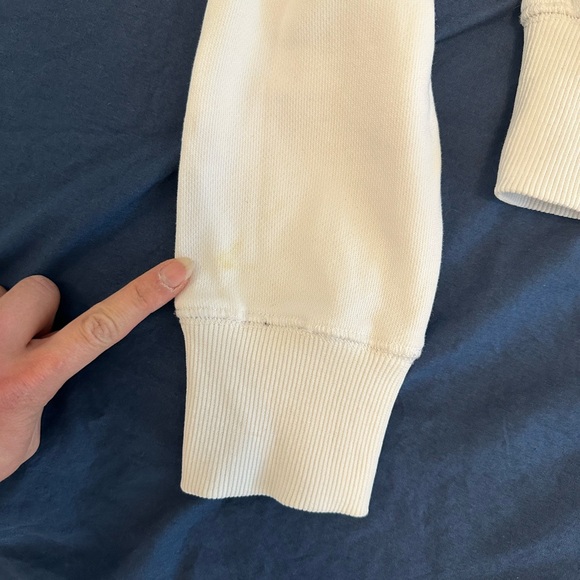 Boy London White Eagle Crop Sweatshirt - Picture 7 of 7